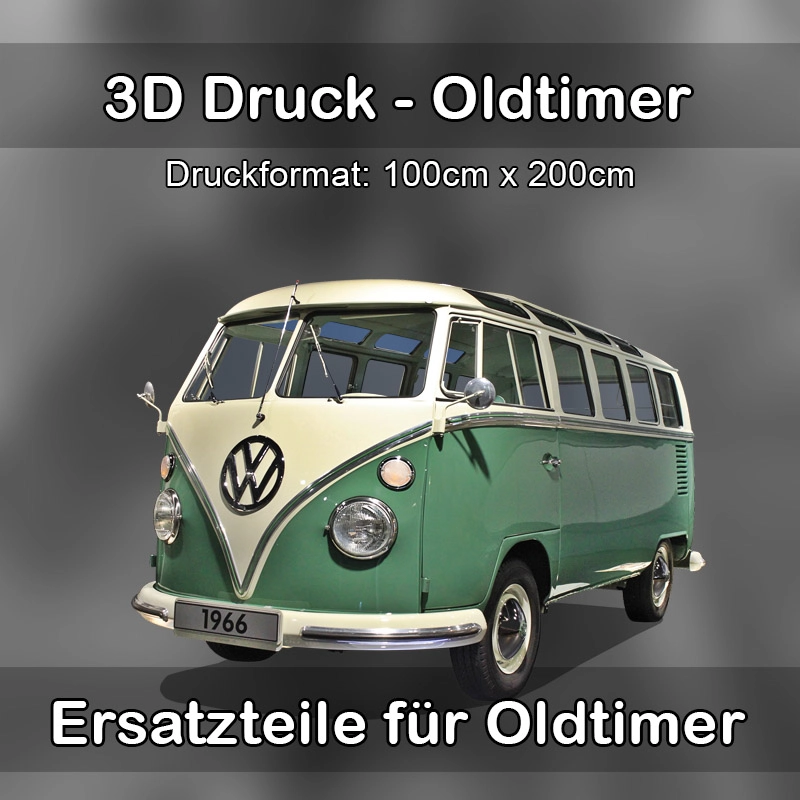 Großformat 3D Druck für Oldtimer Restauration in Netzschkau 