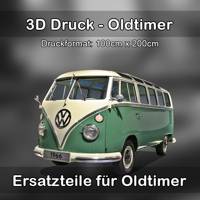 Großformat 3D Druck für Oldtimer Restauration in Neu-Anspach 