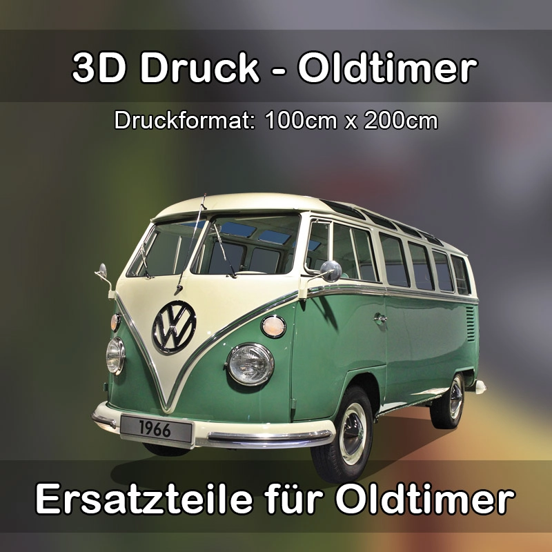 Großformat 3D Druck für Oldtimer Restauration in Neu-Isenburg 