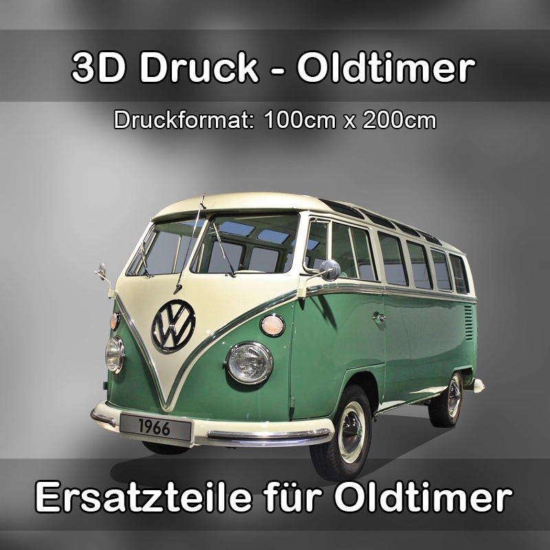 Großformat 3D Druck für Oldtimer Restauration in Neu Wulmstorf 