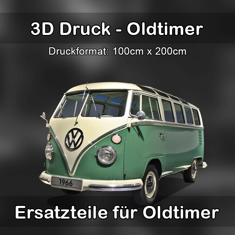 Großformat 3D Druck für Oldtimer Restauration in Neubeuern 