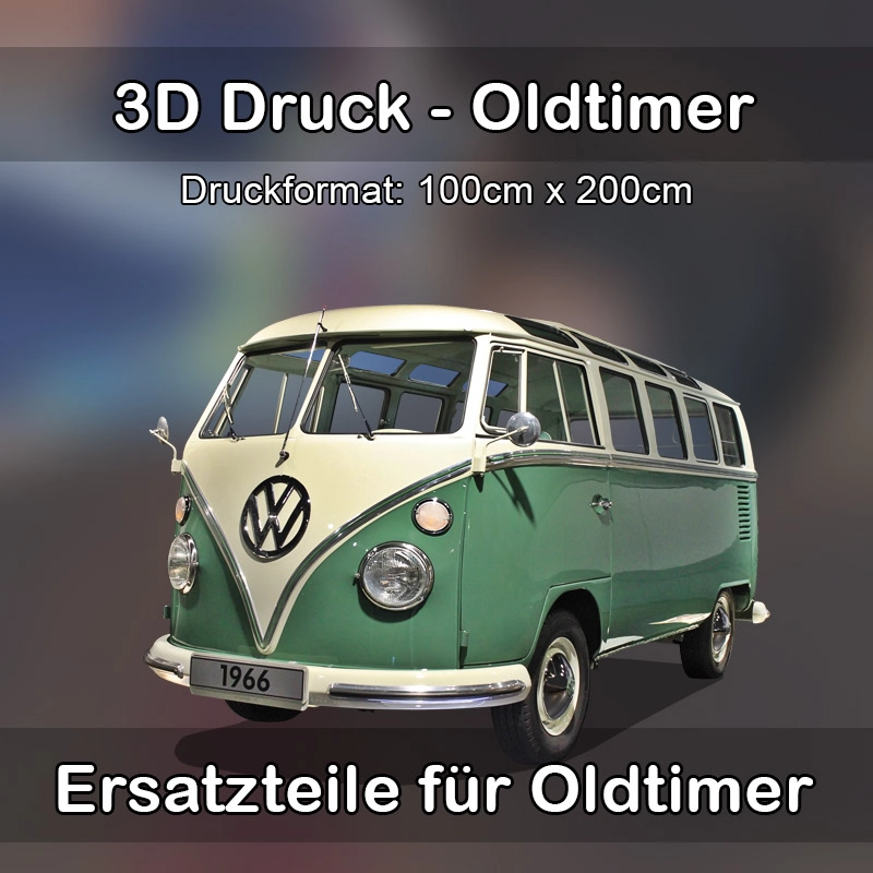 Großformat 3D Druck für Oldtimer Restauration in Neubiberg 