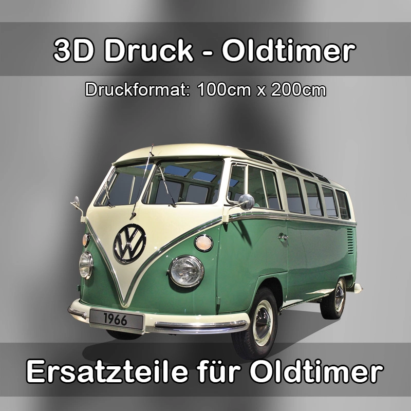 Großformat 3D Druck für Oldtimer Restauration in Neuburg am Inn 