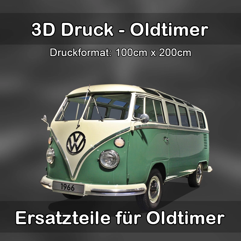 Großformat 3D Druck für Oldtimer Restauration in Neuburg an der Donau 