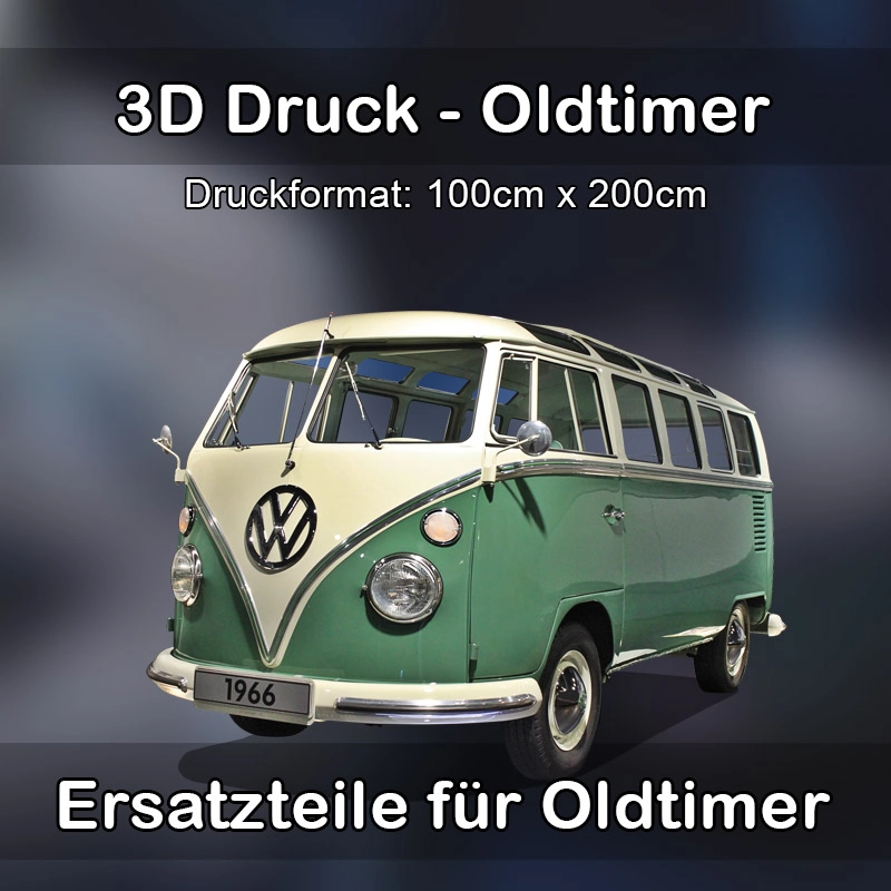 Großformat 3D Druck für Oldtimer Restauration in Neudenau 