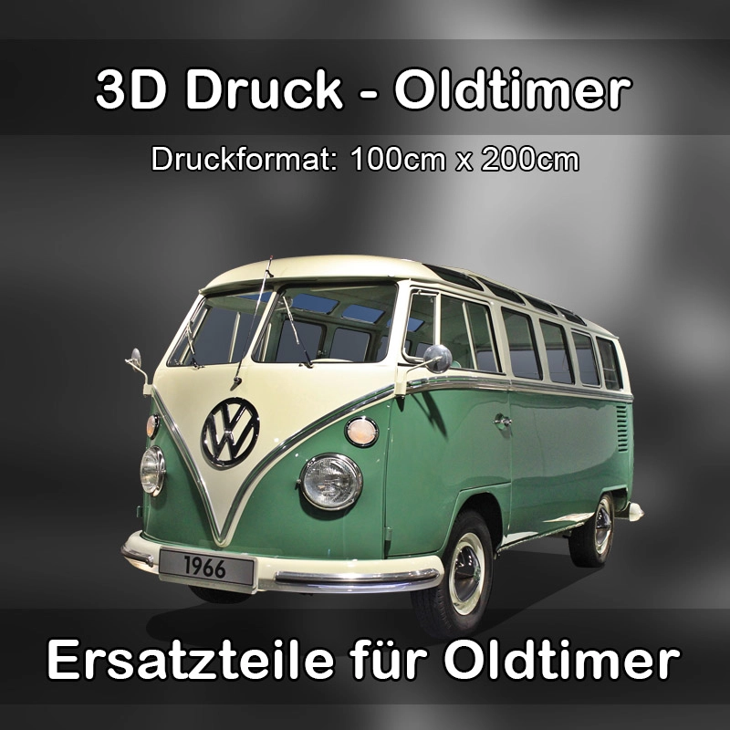 Großformat 3D Druck für Oldtimer Restauration in Neudrossenfeld 