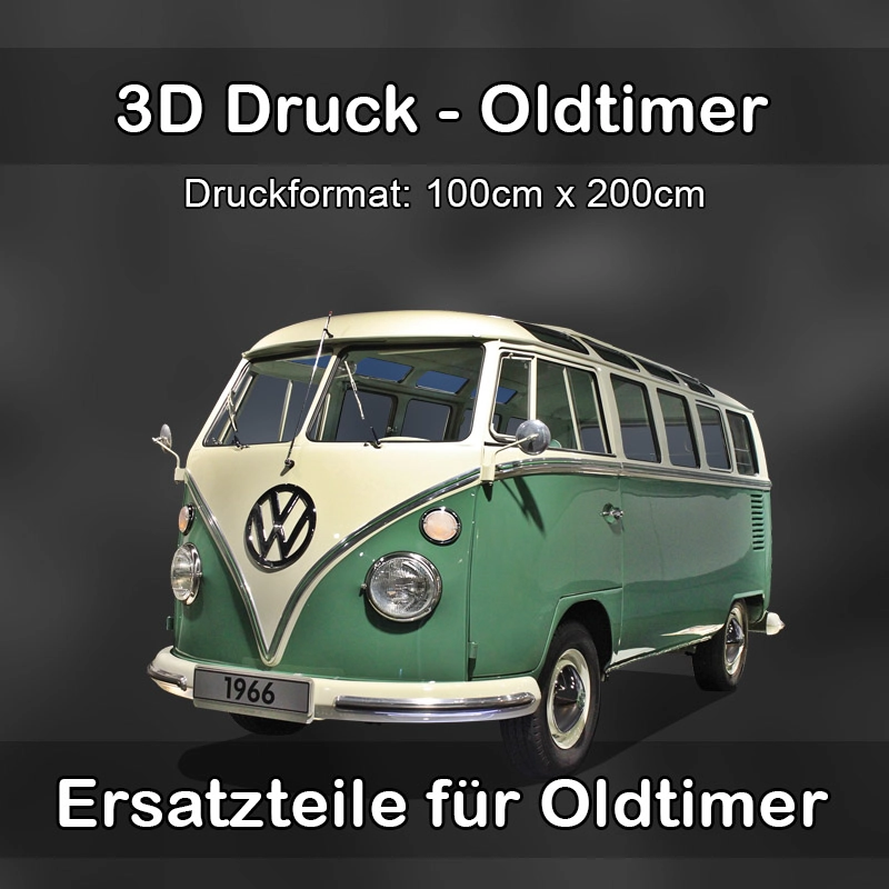 Großformat 3D Druck für Oldtimer Restauration in Neuendettelsau 