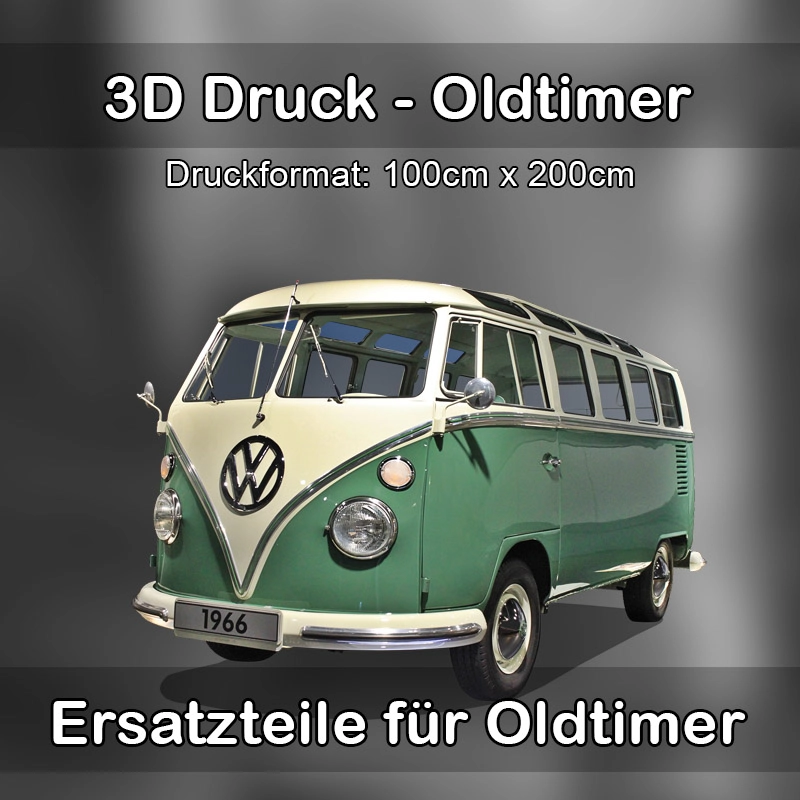 Großformat 3D Druck für Oldtimer Restauration in Neuenstadt am Kocher 