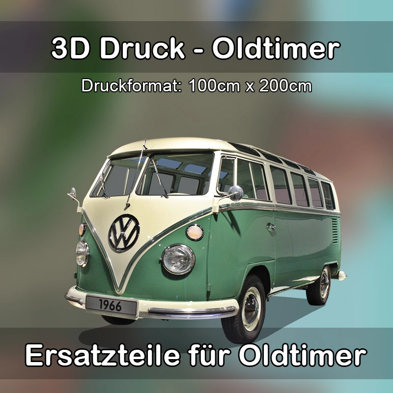 Großformat 3D Druck für Oldtimer Restauration in Neuenstein (Hohenlohe) 