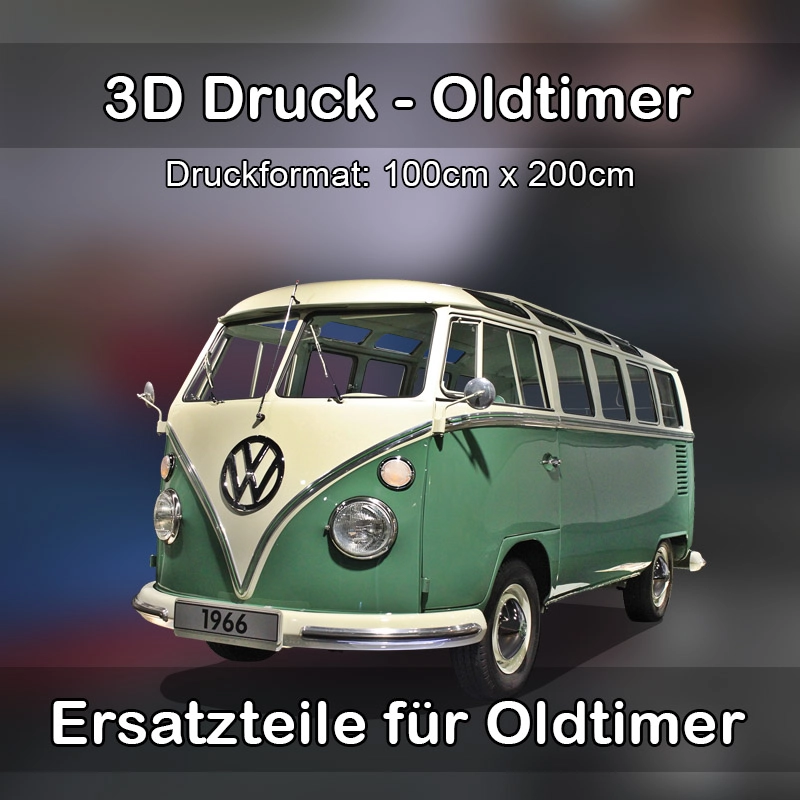 Großformat 3D Druck für Oldtimer Restauration in Neuental 