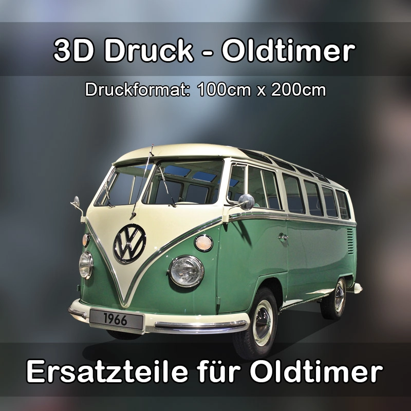 Großformat 3D Druck für Oldtimer Restauration in Neufahrn in Niederbayern 