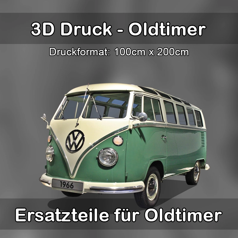 Großformat 3D Druck für Oldtimer Restauration in Neuhaus am Inn 