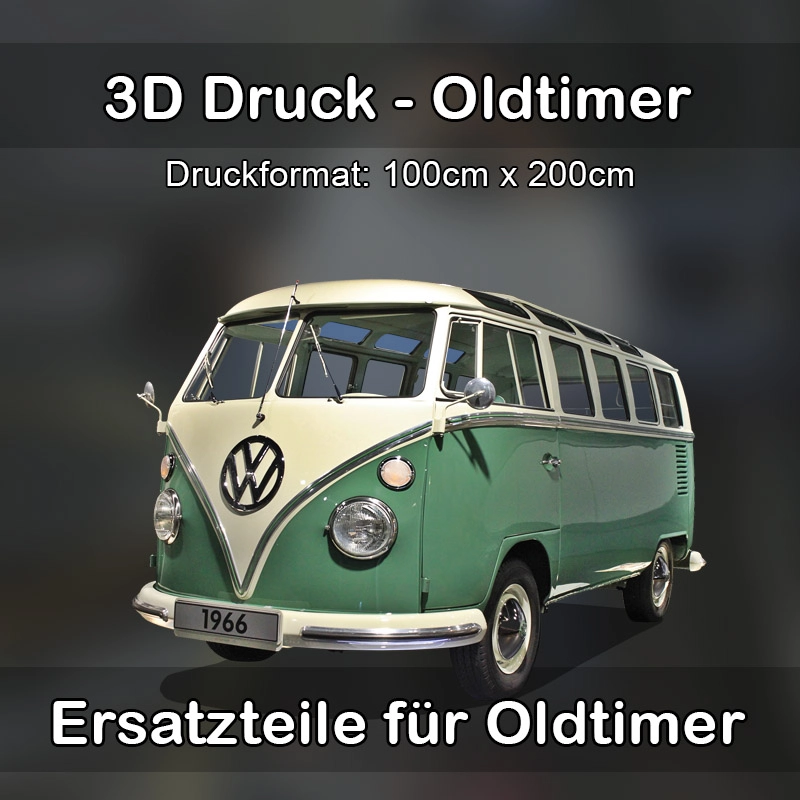 Großformat 3D Druck für Oldtimer Restauration in Neuhaus am Rennweg 