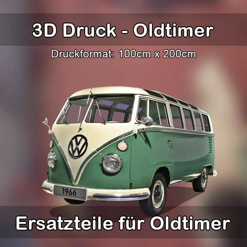 Großformat 3D Druck für Oldtimer Restauration in Neukieritzsch 