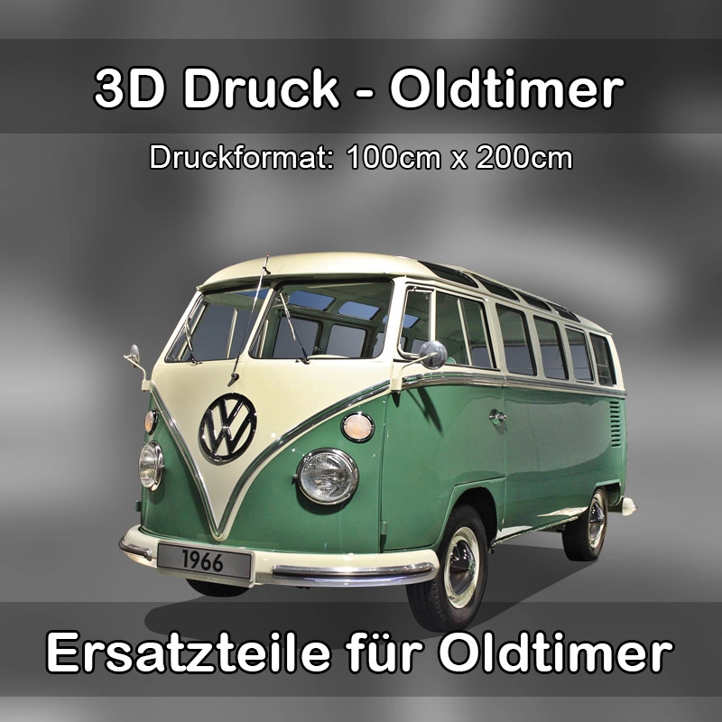 Großformat 3D Druck für Oldtimer Restauration in Neukirchen/Erzgebirge 