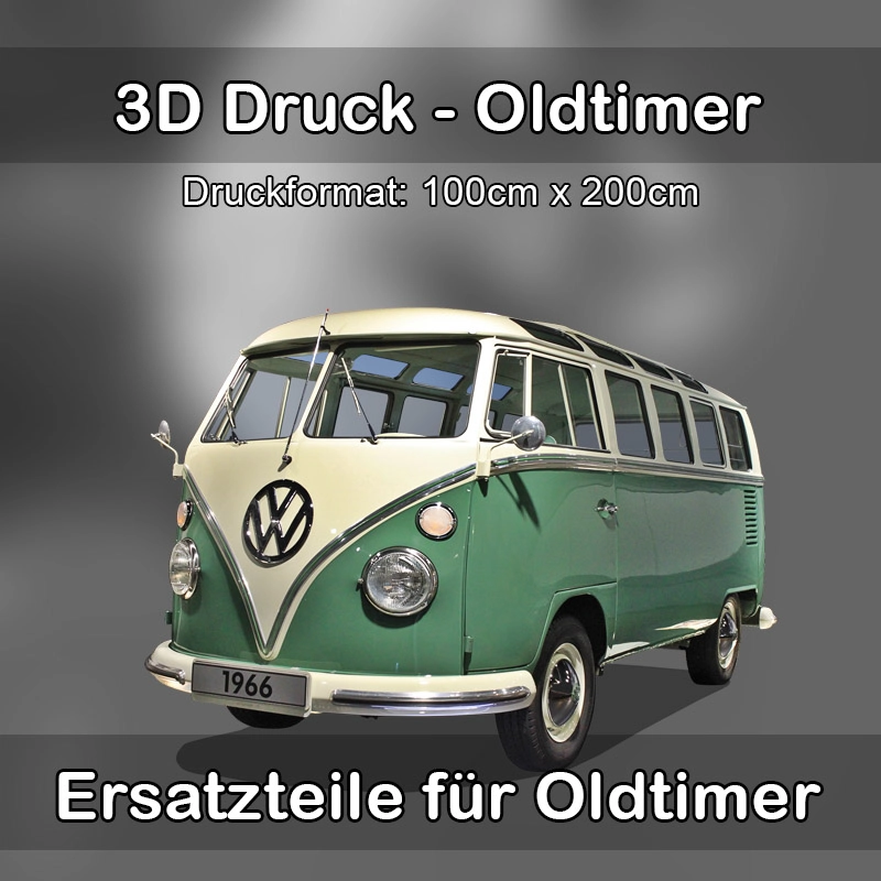 Großformat 3D Druck für Oldtimer Restauration in Neulingen 