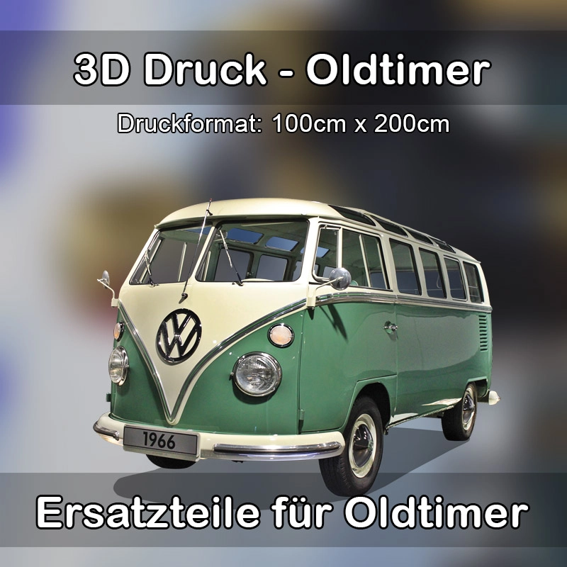 Großformat 3D Druck für Oldtimer Restauration in Neunburg vorm Wald 