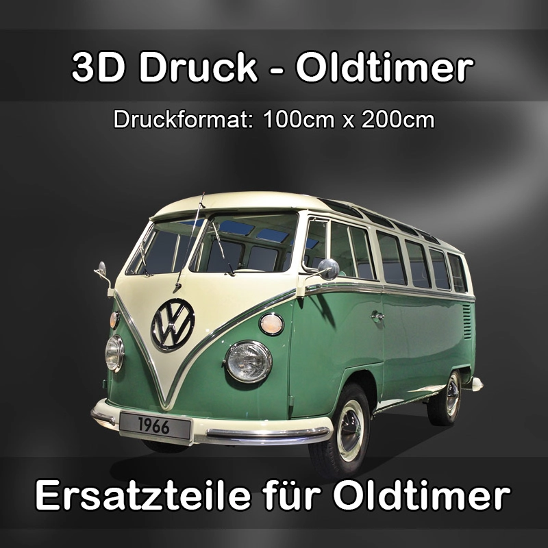 Großformat 3D Druck für Oldtimer Restauration in Neuötting 