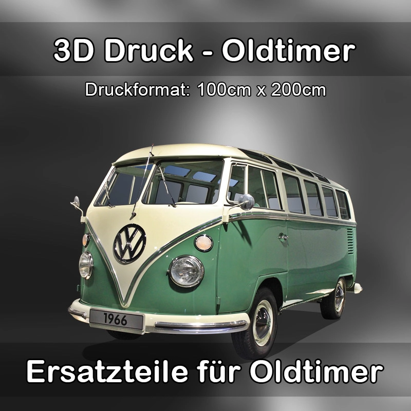 Großformat 3D Druck für Oldtimer Restauration in Neuried (Baden) 