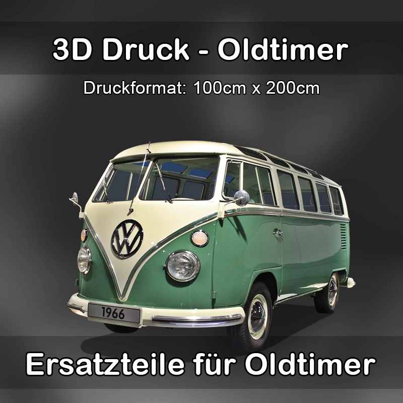 Großformat 3D Druck für Oldtimer Restauration in Neuried-München 