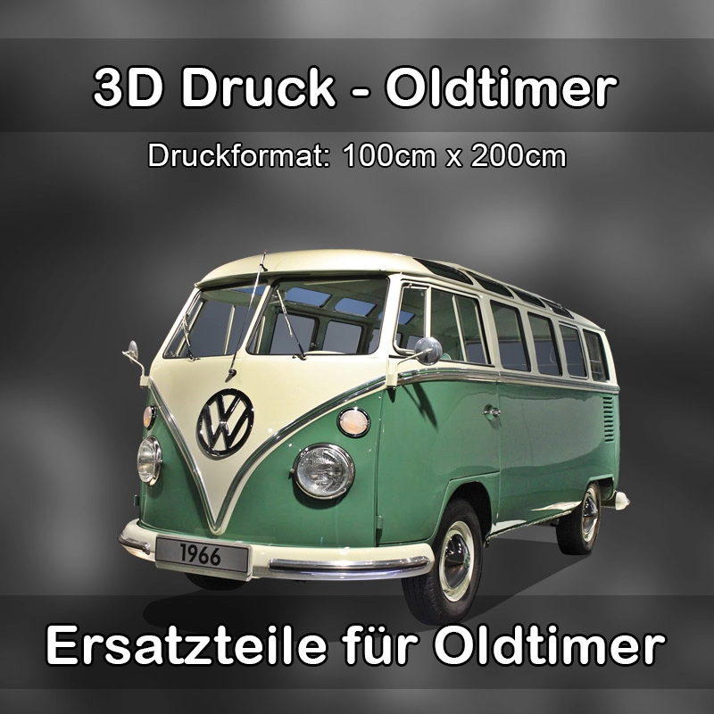Großformat 3D Druck für Oldtimer Restauration in Neuruppin 