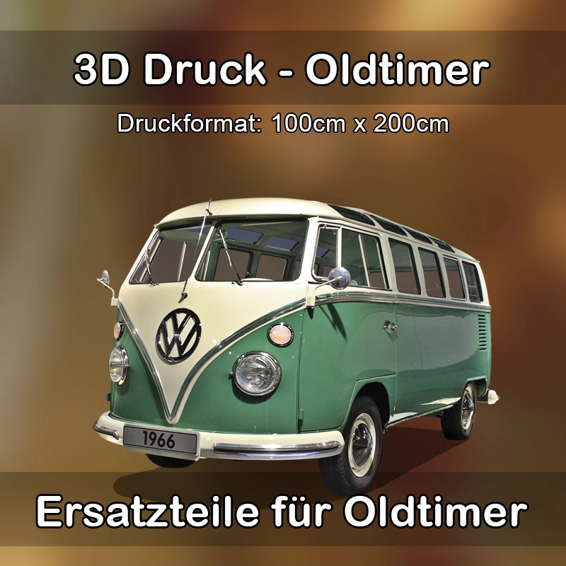 Großformat 3D Druck für Oldtimer Restauration in Neustadt an der Aisch 