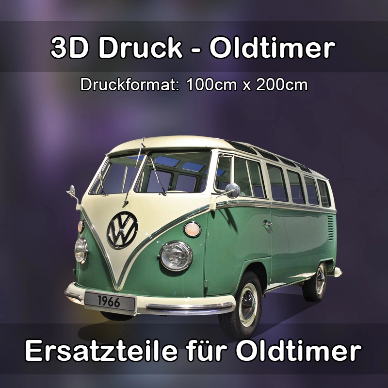 Großformat 3D Druck für Oldtimer Restauration in Neustadt an der Donau 