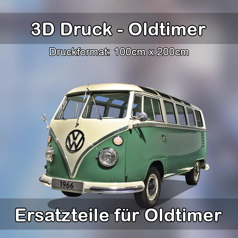 Großformat 3D Druck für Oldtimer Restauration in Neustadt (Hessen) 