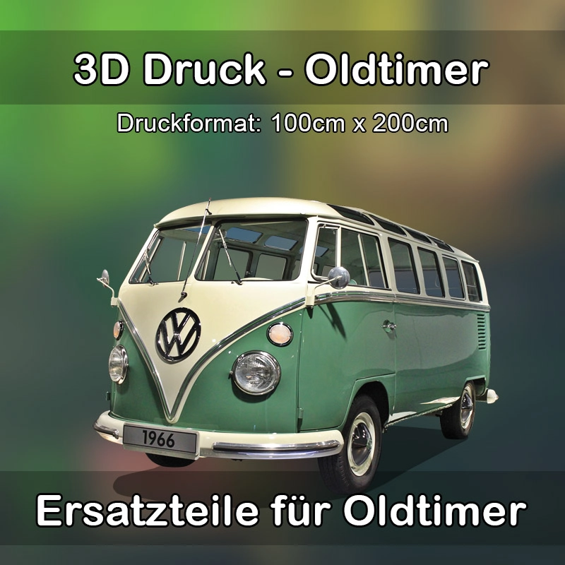 Großformat 3D Druck für Oldtimer Restauration in Neustadt (Wied) 