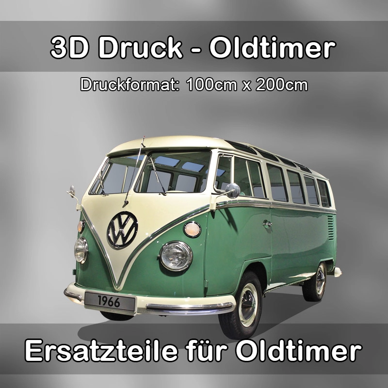 Großformat 3D Druck für Oldtimer Restauration in Neustrelitz 