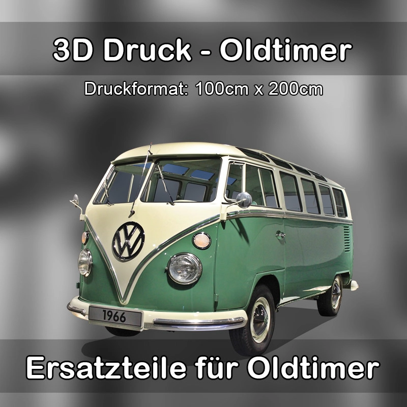 Großformat 3D Druck für Oldtimer Restauration in Nidderau 