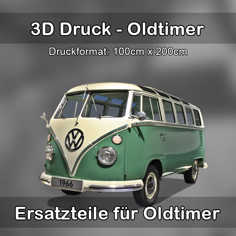 Großformat 3D Druck für Oldtimer Restauration in Niedenstein 