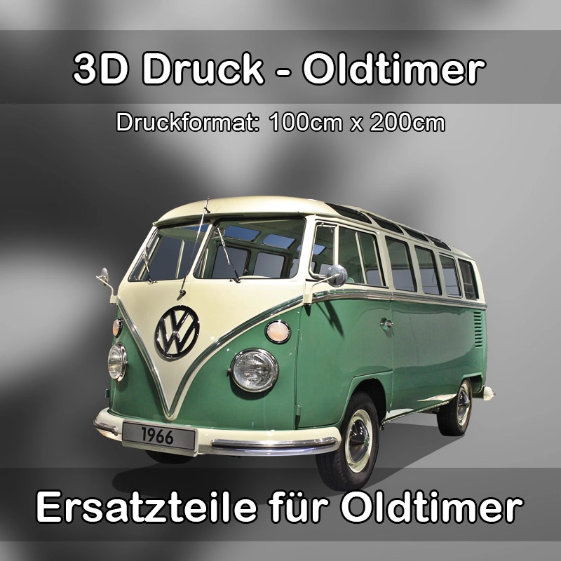 Großformat 3D Druck für Oldtimer Restauration in Niederaichbach 