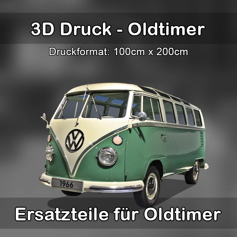 Großformat 3D Druck für Oldtimer Restauration in Niederfischbach 