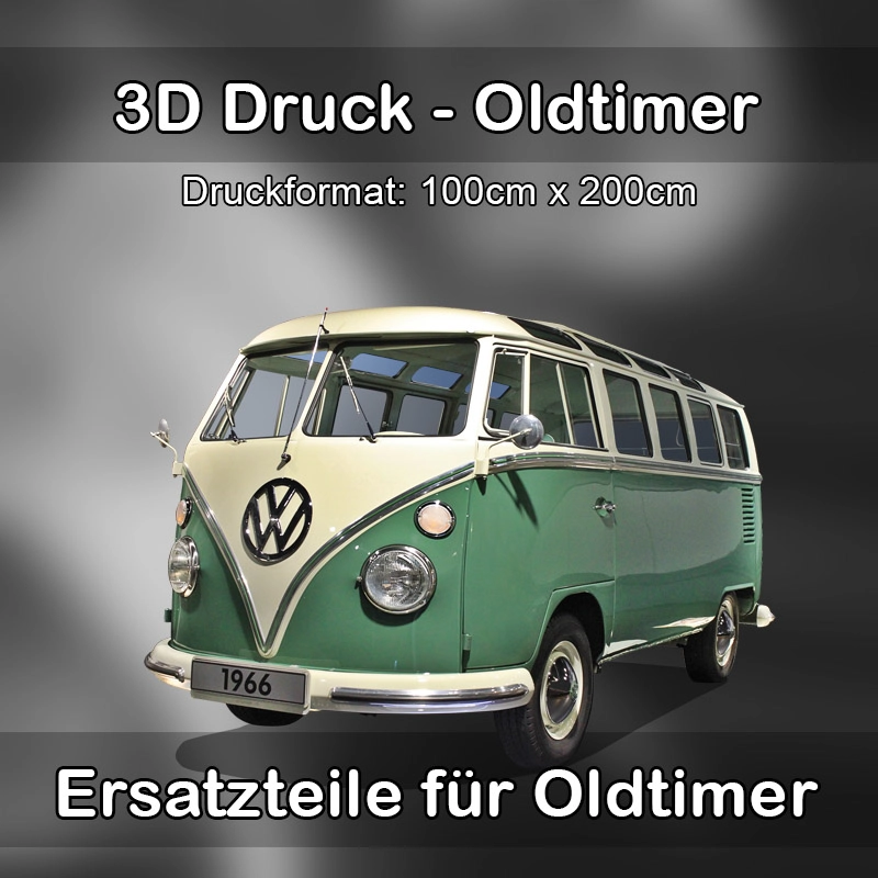 Großformat 3D Druck für Oldtimer Restauration in Niedernberg 