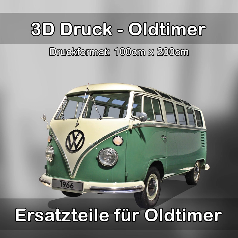 Großformat 3D Druck für Oldtimer Restauration in Niederstetten 