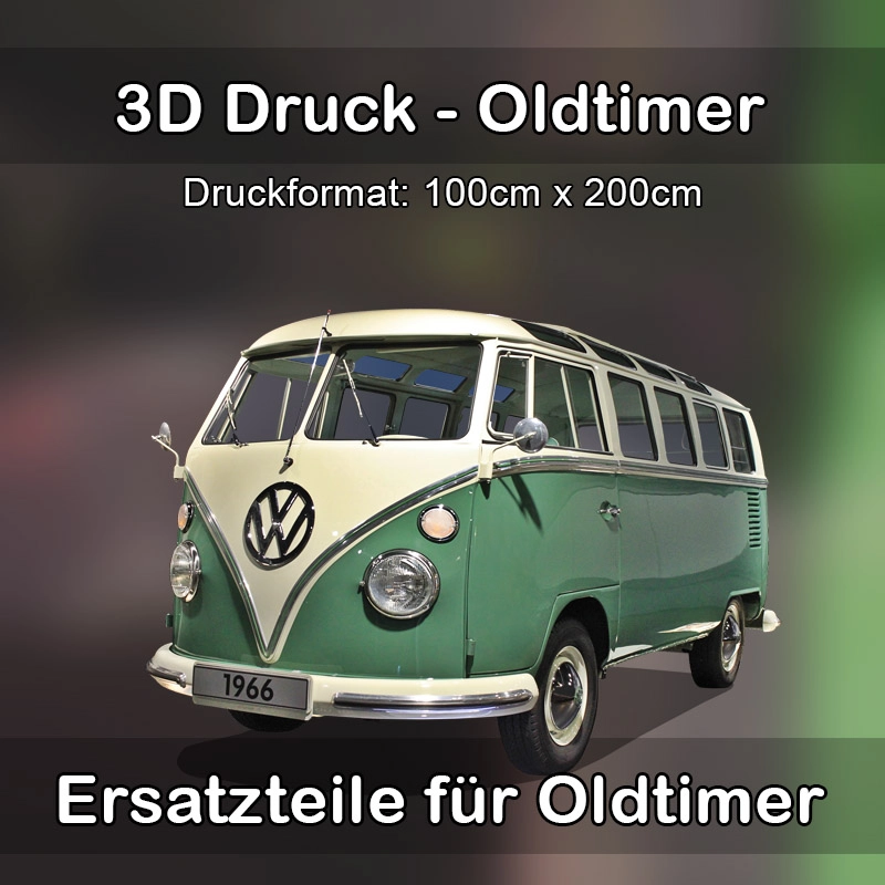Großformat 3D Druck für Oldtimer Restauration in Niederstotzingen 