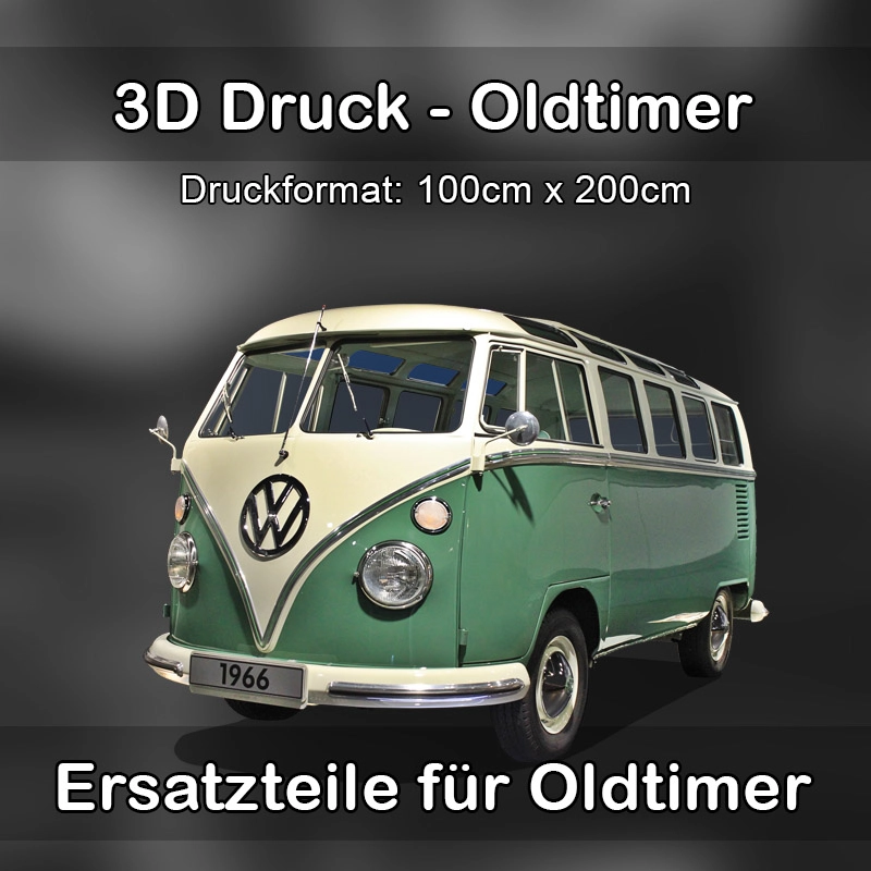 Großformat 3D Druck für Oldtimer Restauration in Niederwerrn 