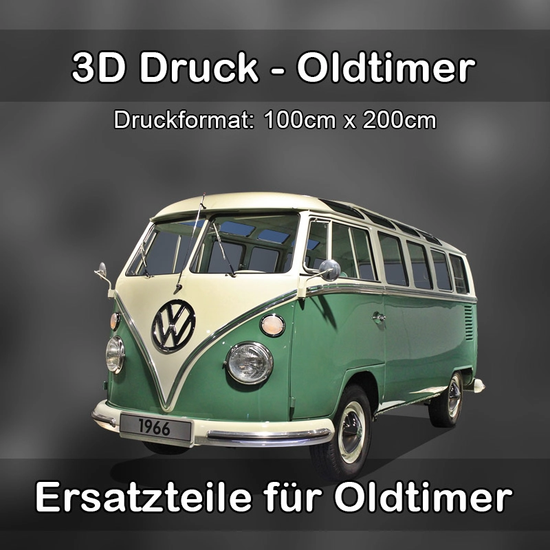 Großformat 3D Druck für Oldtimer Restauration in Nienburg (Saale) 