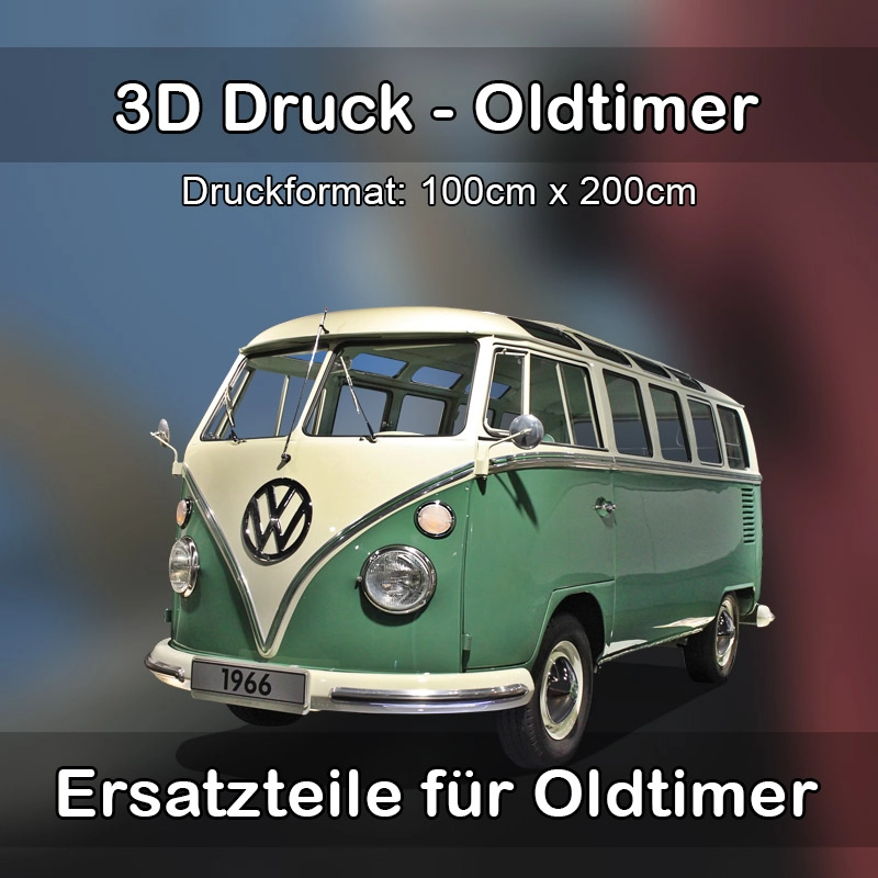 Großformat 3D Druck für Oldtimer Restauration in Nierstein 