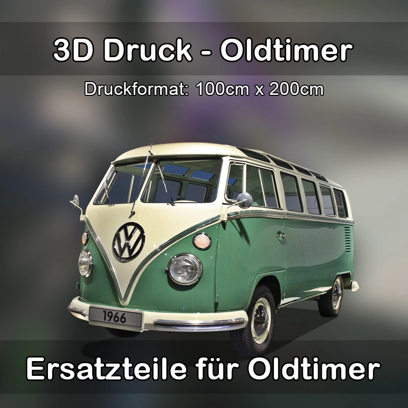 Großformat 3D Druck für Oldtimer Restauration in Nördlingen 