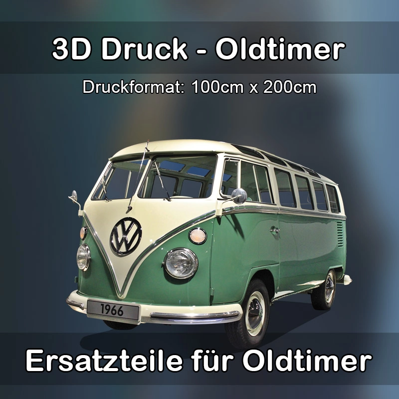 Großformat 3D Druck für Oldtimer Restauration in Nonnweiler 