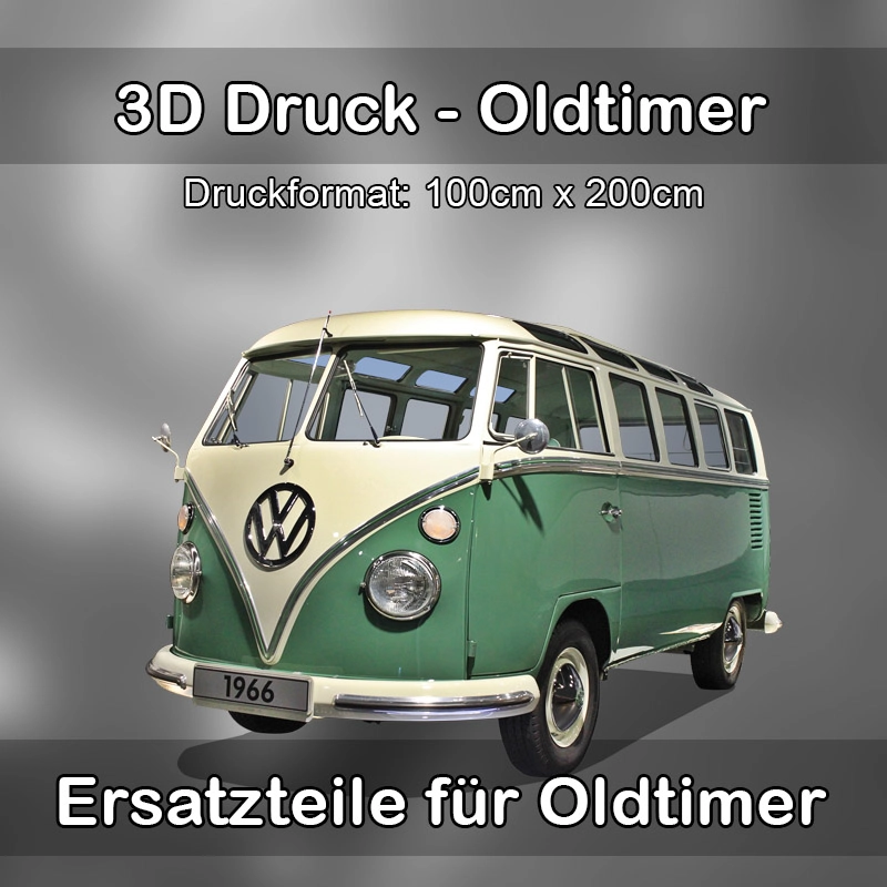 Großformat 3D Druck für Oldtimer Restauration in Nordhausen 