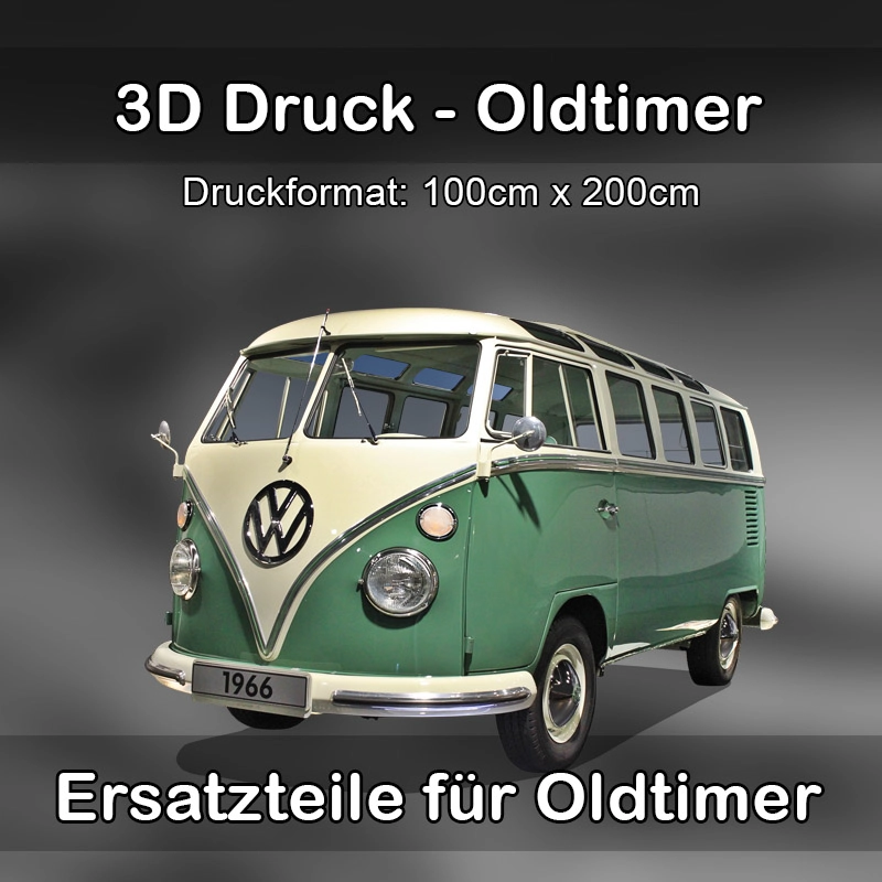 Großformat 3D Druck für Oldtimer Restauration in Nordhorn 