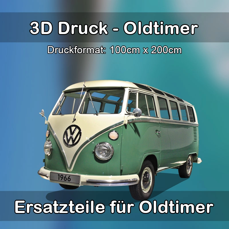 Großformat 3D Druck für Oldtimer Restauration in Notzingen 
