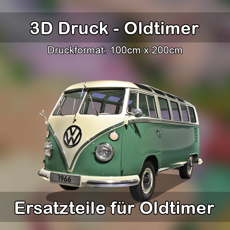 Großformat 3D Druck für Oldtimer Restauration in Nünchritz 
