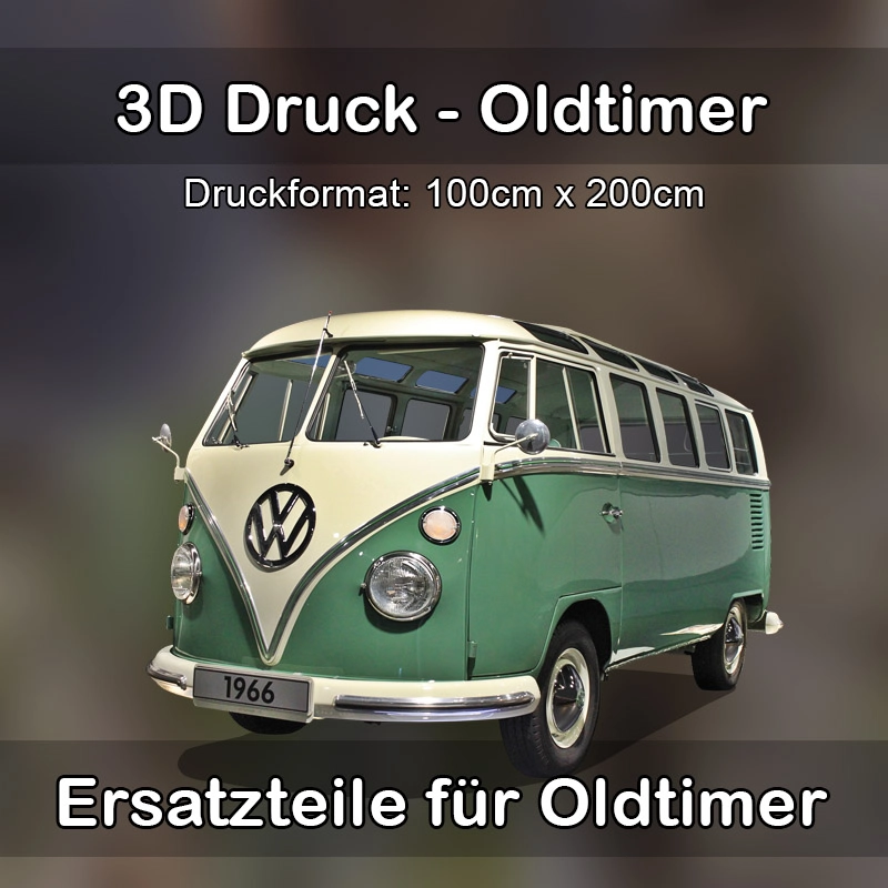 Großformat 3D Druck für Oldtimer Restauration in Nürnberg 