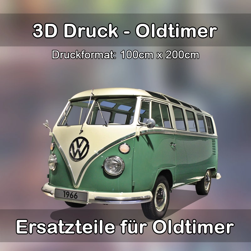 Großformat 3D Druck für Oldtimer Restauration in Nürtingen 