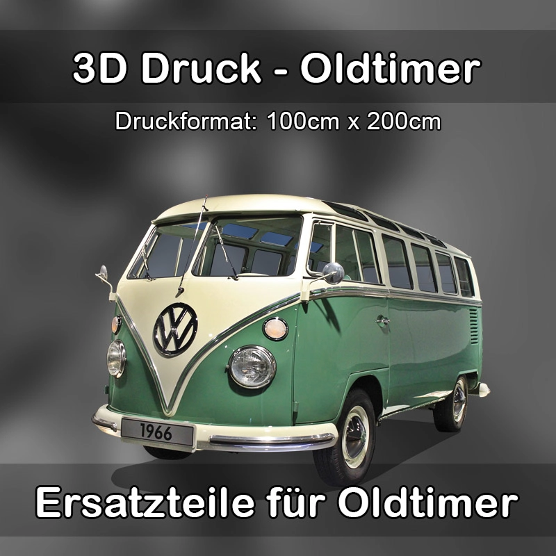 Großformat 3D Druck für Oldtimer Restauration in Nußloch 