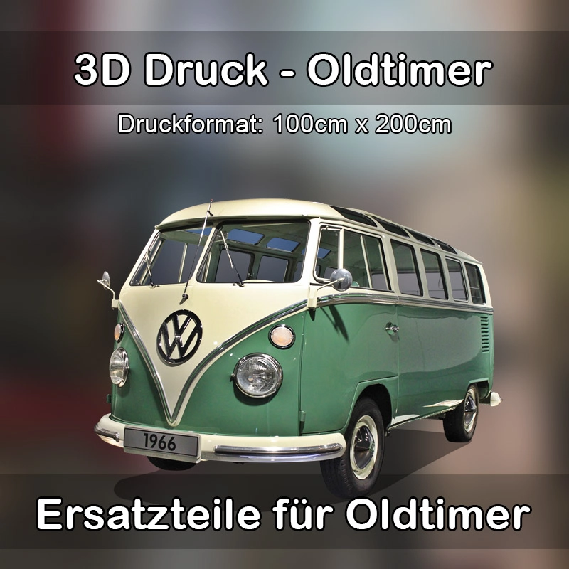 Großformat 3D Druck für Oldtimer Restauration in Ober-Ramstadt 